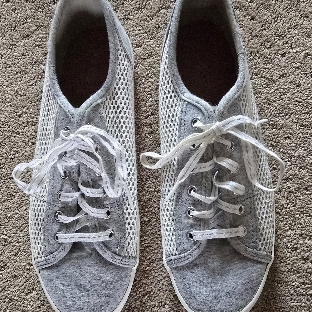 Keds Women's Kickstart Twill Stripe Jersey Sneaker, Size 9
